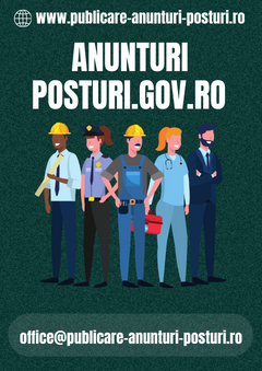 posturi gov ro publicare anunt